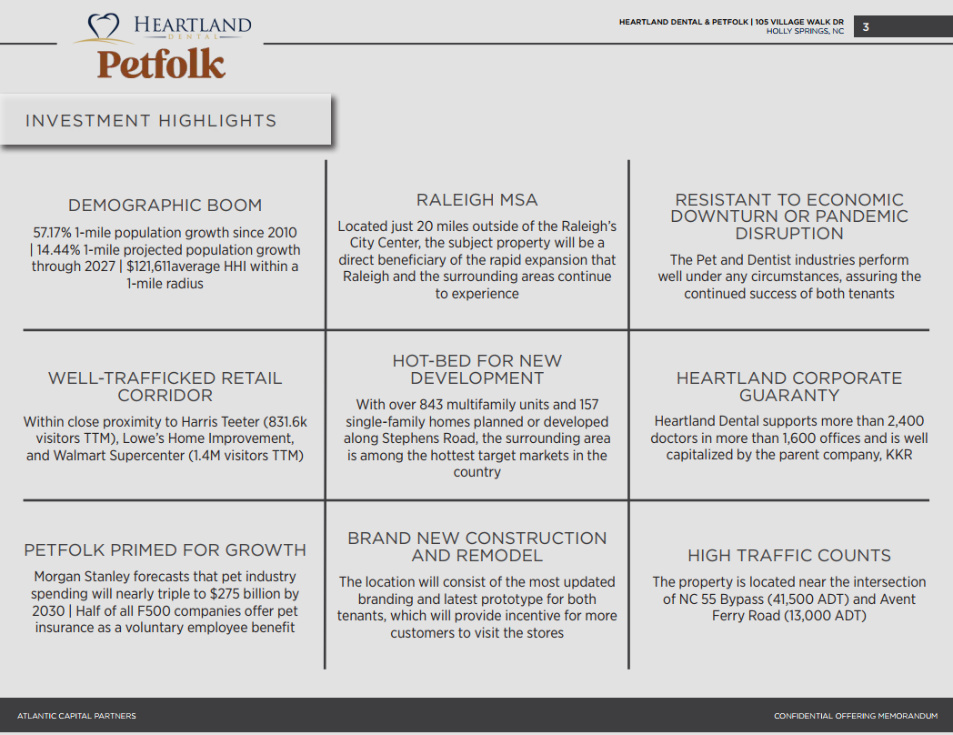 deal investment highlights
