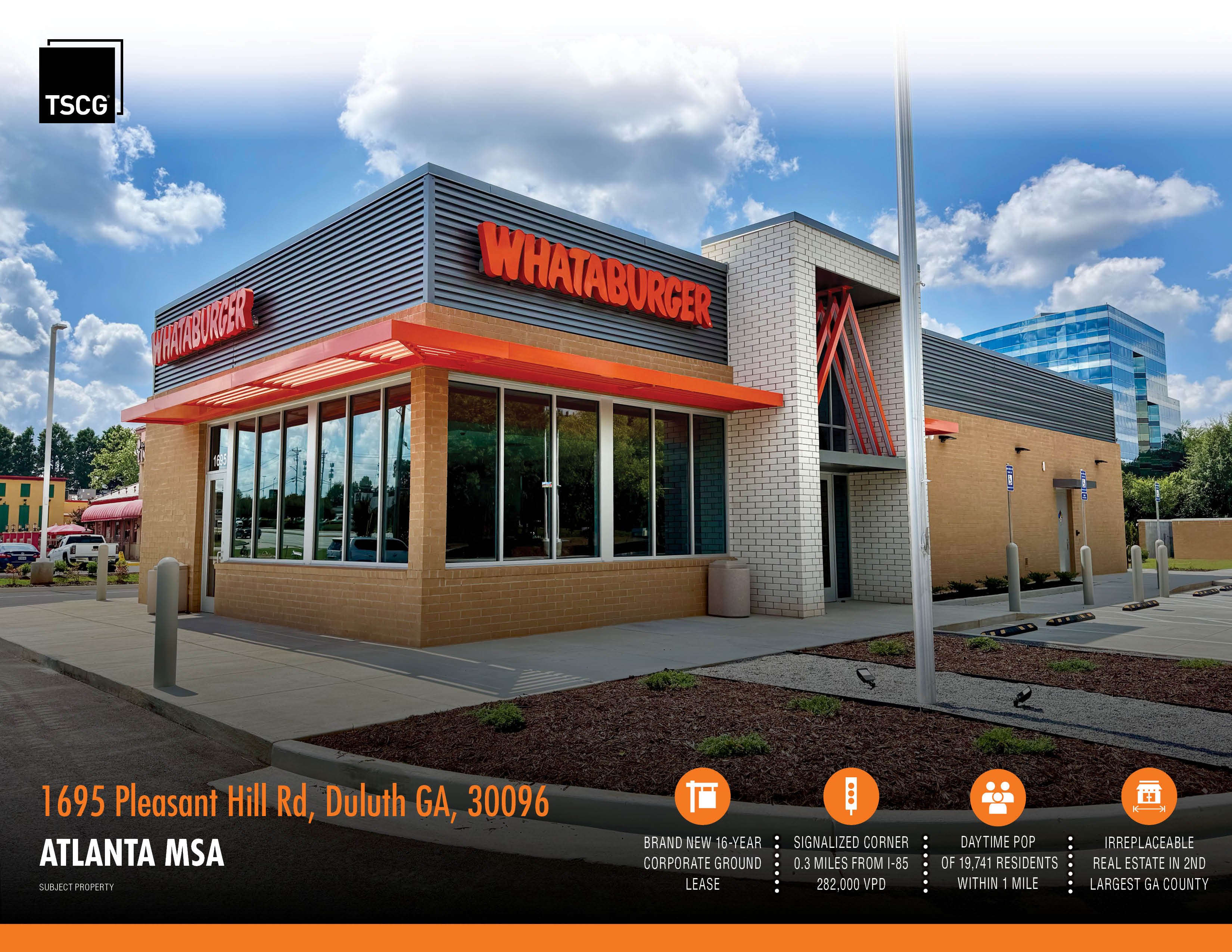 Brand New Whataburger Ground Lease | Atlanta MSA | Revere