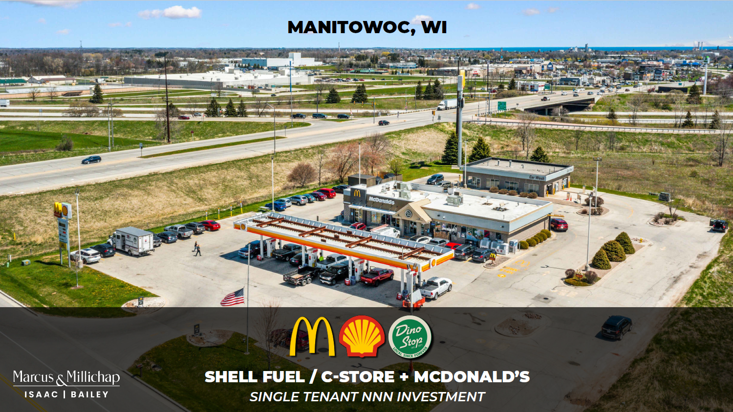 NNN Shell Fuel / C-Store + McDonald's | Revere